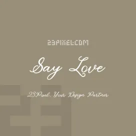 Say Love